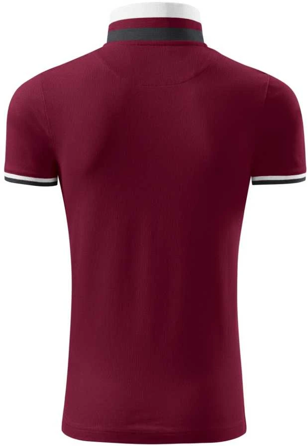 Malfini As Vyriški Polo Marškinėliai MALFINI Collar Up Garnet 215 g/m²
