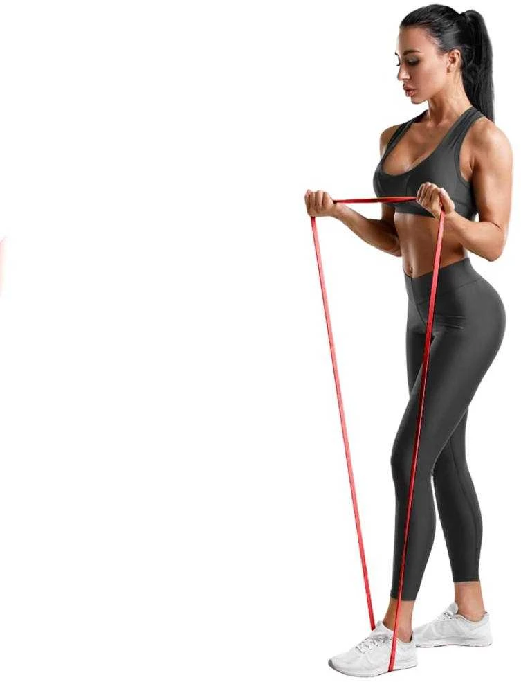 Mankštos guma THOMS Power Band – lengvas–vidutinis pasipriešinimas 6,8–15,88 kg (13 × 4,5 × 2080 mm)