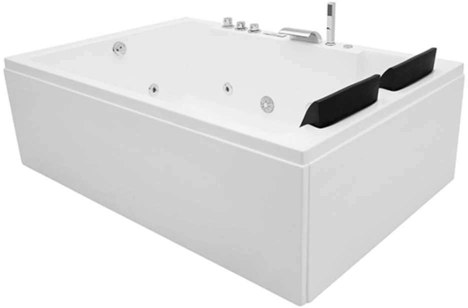 Masažinė vonia Bellagio Luxury Bergo, 180×120×61 cm dvivietė