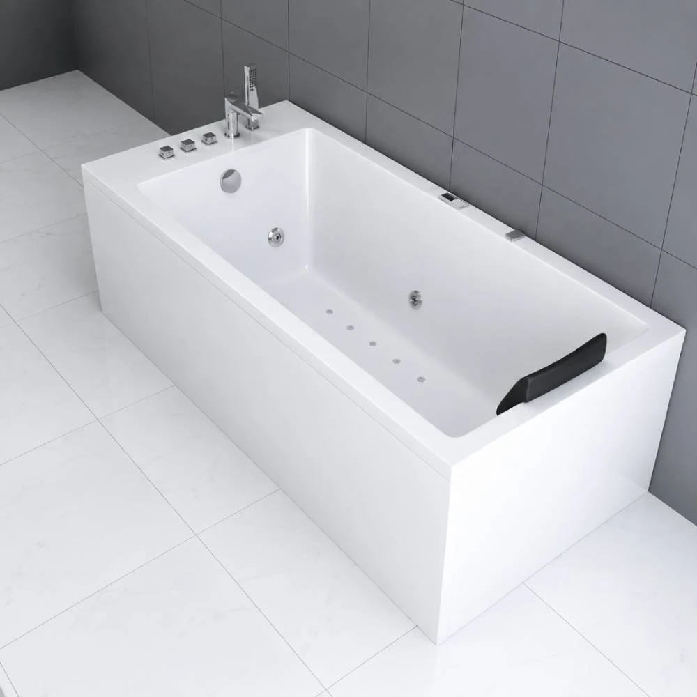 Masažinė vonia Bellagio Luxury Pearl, 180×80×60 cm vienvietė