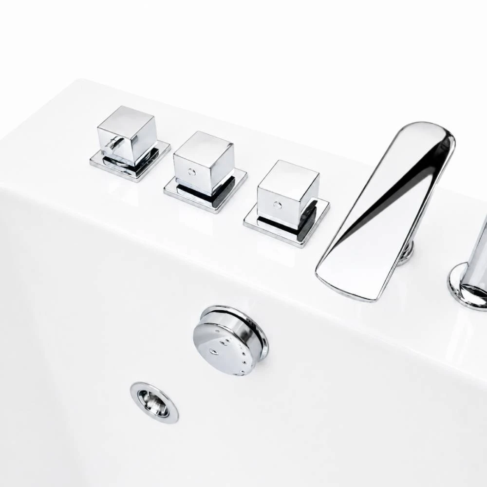 Masažinė vonia Bellagio Luxury Pearl, 180×80×60 cm vienvietė