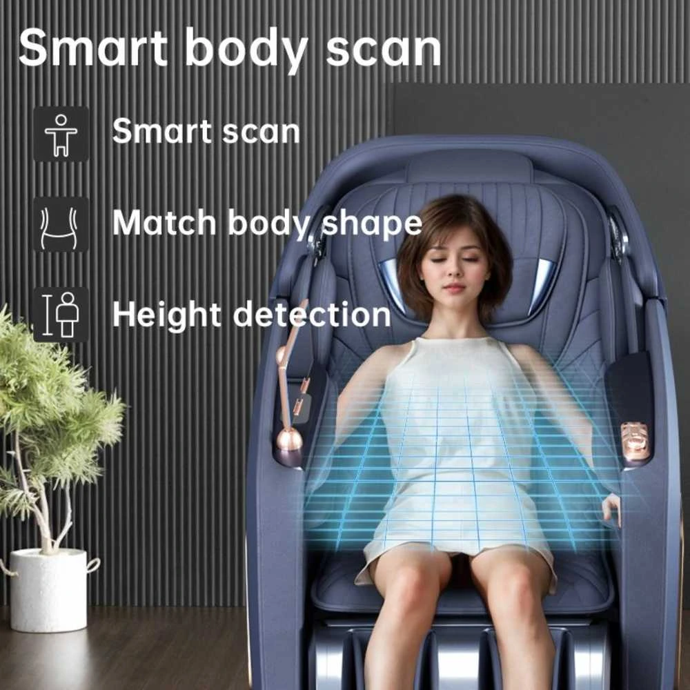 Masažinis krėslas JARE Deluxe Zero Gravity – 4D išmanusis masažo mechanizmas
