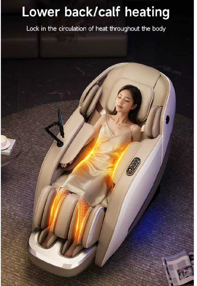 Masažinė kėdė JARE Aura Amber Brown su Zero Gravity ir viso kūno masažu