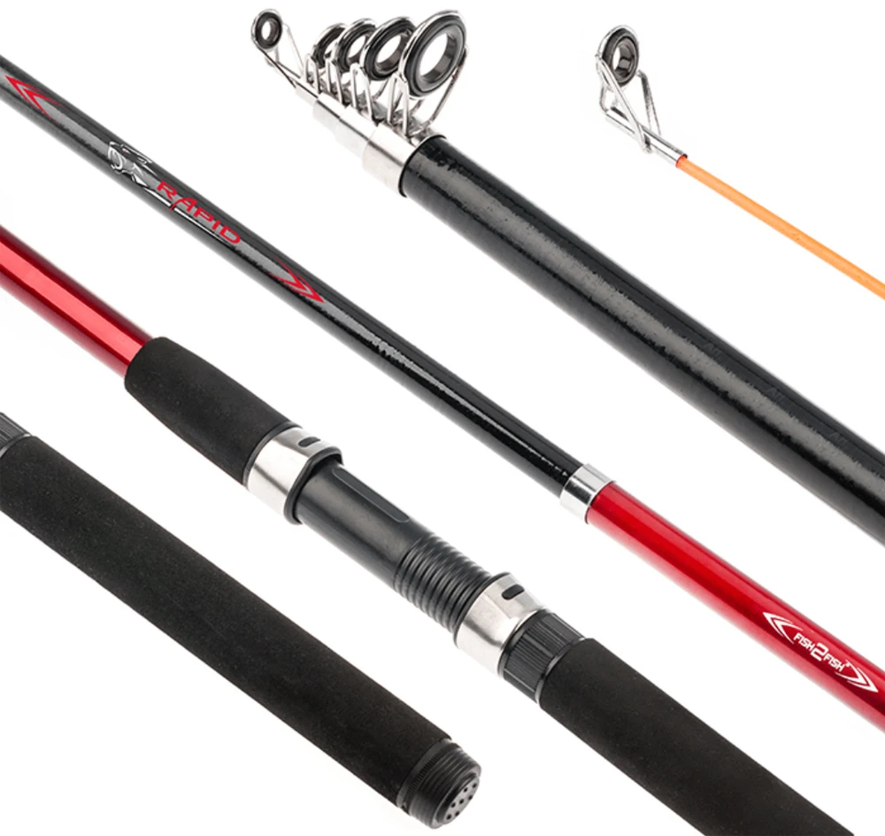 Meškerė Teleskopinė Fish2Fish Rapid, Ilgis180 cm, Testas 10-40g