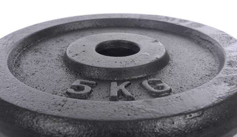 Metalinis diskas štangoms ir hanteliams 5kg (31,5mm)