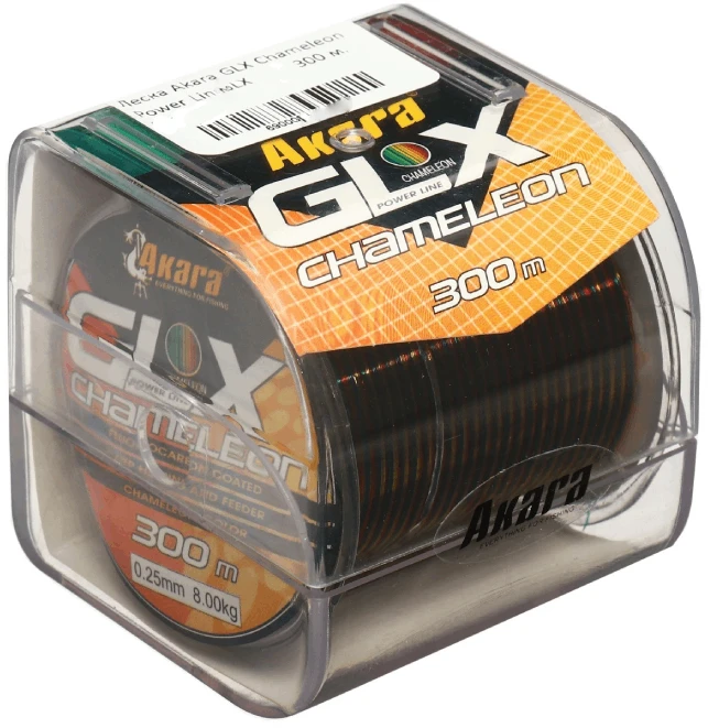 Monofilamentinis Valas AKARA GLX Chameleon 300, Storis 0.28 mm, Ilgis 300 m.