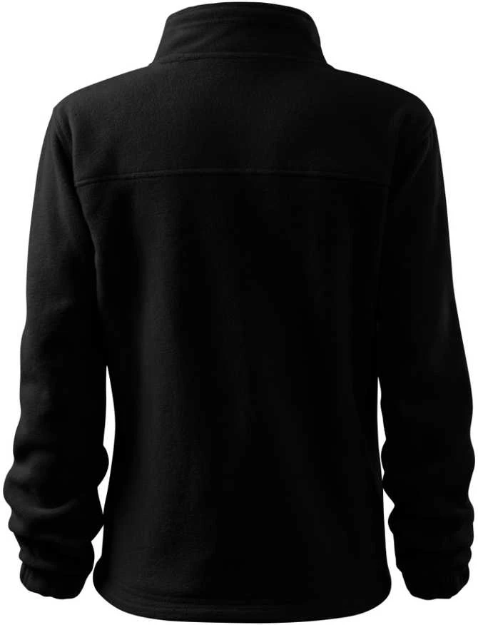 Moteriškas Flisinis Džemperis RIMECK Jacket 504, Juodas 280 g/m²
