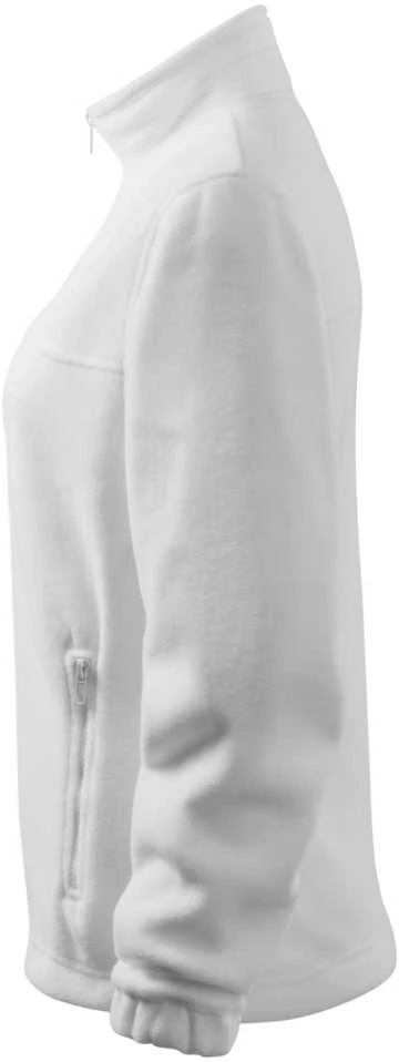 Moteriškas Flisinis Džemperis RIMECK Jacket 504, Baltas 280 g/m²