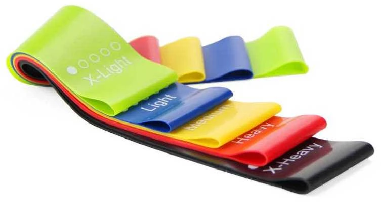 Pasipriešinimo Gumų-Kilpų Komplektas Tomaz Sport 600x50 Set 5vnt.