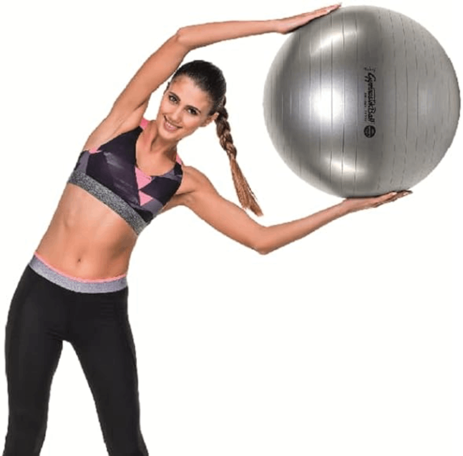 Pezzi Italija Gimnastikos Kamuolys Original Pezzi Maxafe 65 cm, Juodas