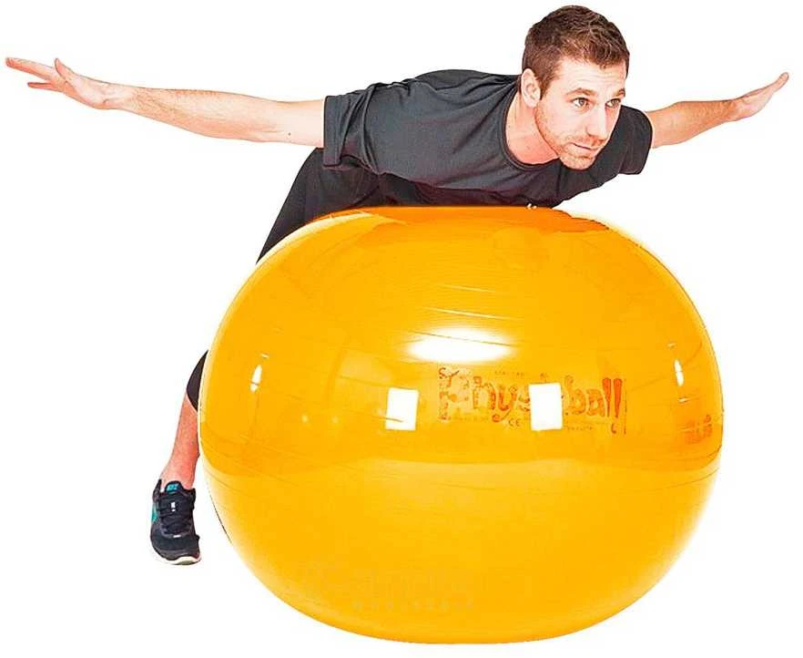 Pezzi Italija Gimnastikos Kamuolys Original PEZZI Physioball 105cm Geltonas