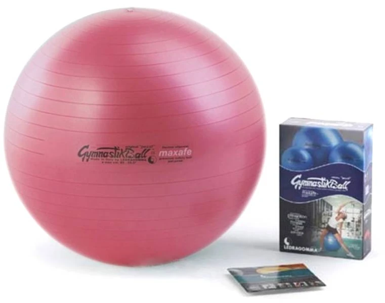 Pezzi Italija Gimnastikos Kamuolys Original Pezzi Maxafe 65 cm, Rožinis