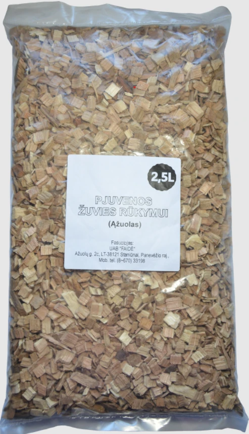 Pjuvenos Žuvies Rūkymui Ąžuolas 2.5 L