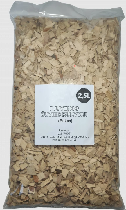 Pjuvenos Žuvies Rūkymui Bukas 2.5L