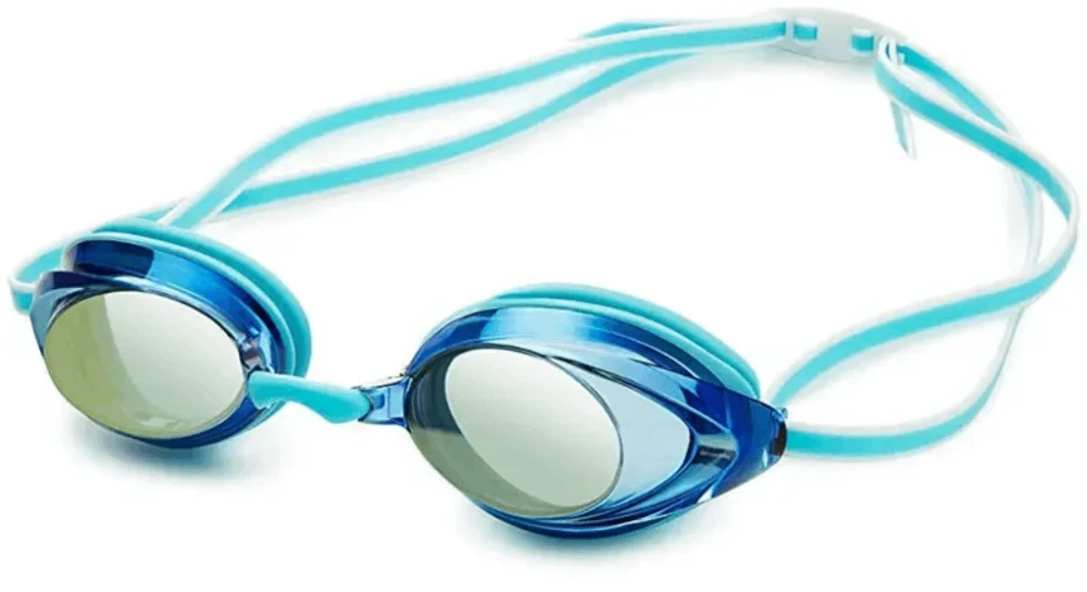 Plaukimo Akiniai THOMS TS-SG03-04MT Mėlyni su Tamsintais Lęšiais, 100% UV ir Anti-Fog Apsauga