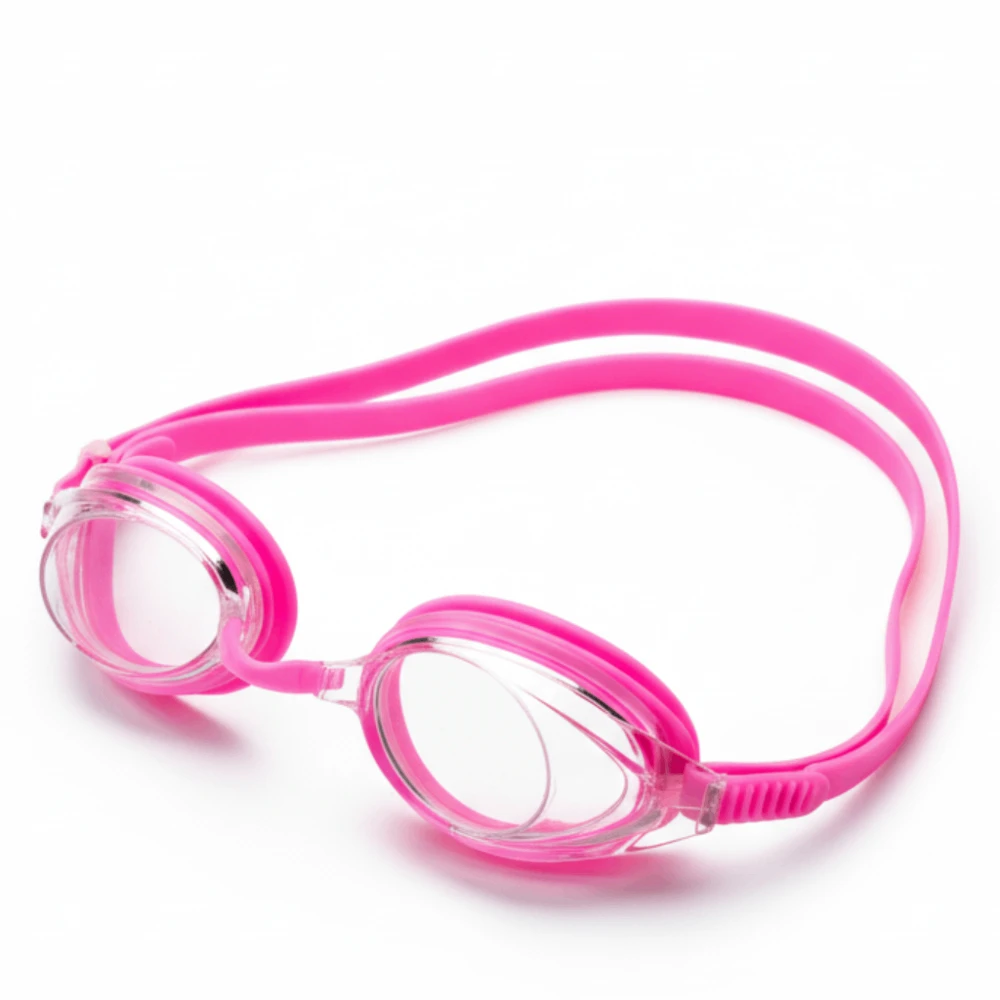 Plaukimo Akiniai THOMS TS-SG03-11CL, Ryškiai Rožiniai su 100% UV ir Anti-Fog Apsauga