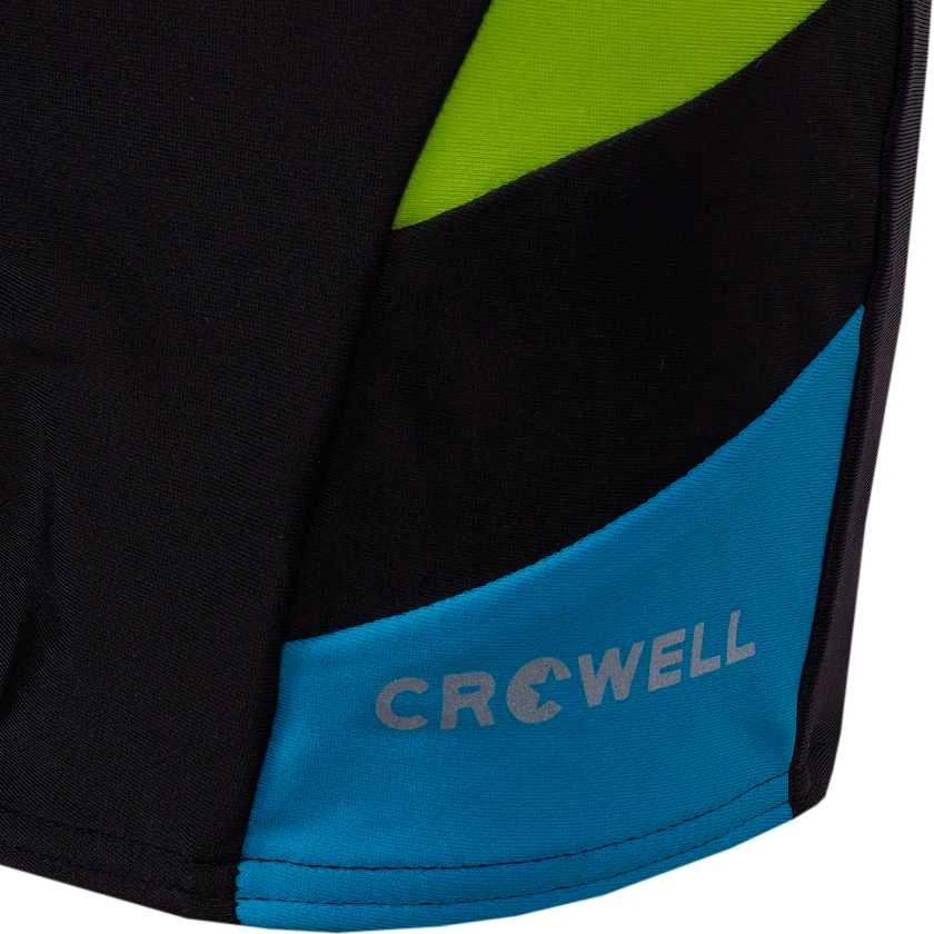 Plaukimo Glaudės Berniukui Crowell Lenny Col01 Juoda-Žalia-Mėlyna