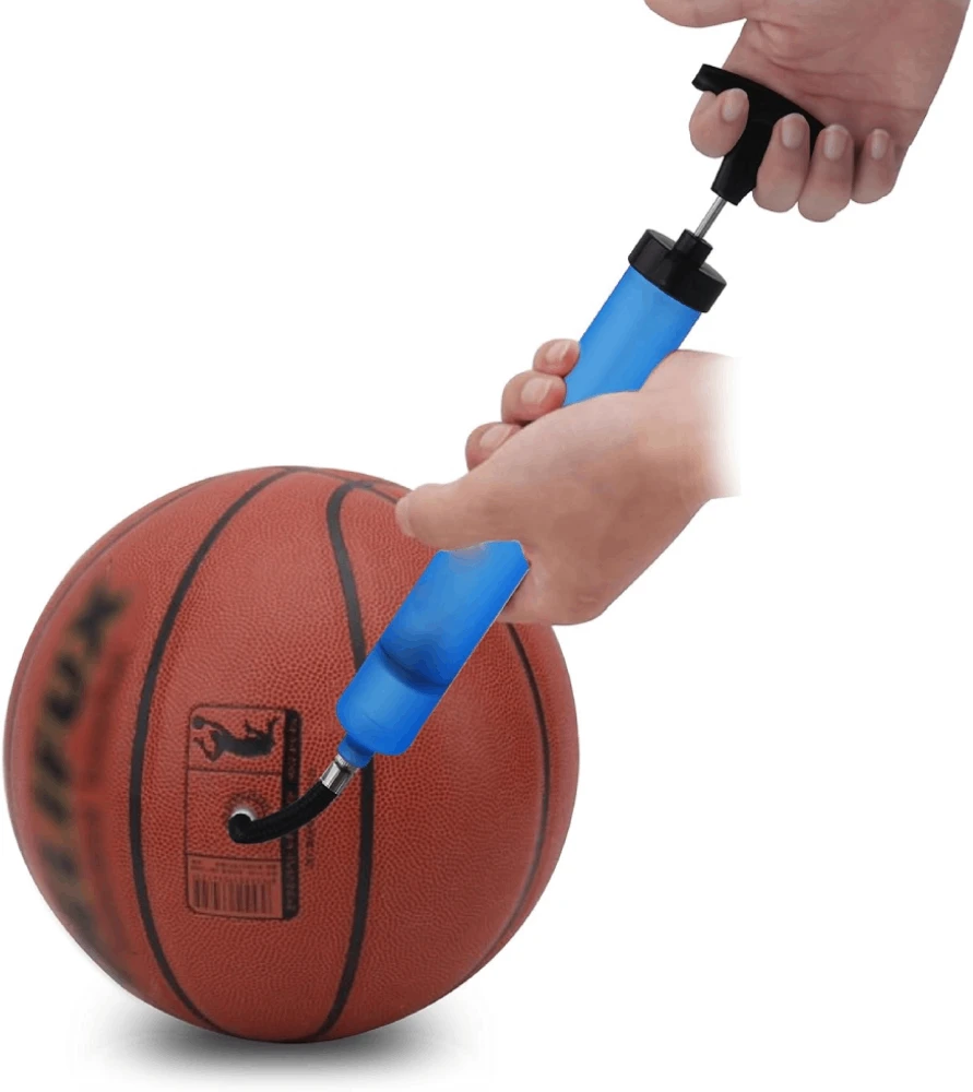 Pompa Kamuoliams Tomaz Sport Su Žarna ir Antgaliais, 24 cm.