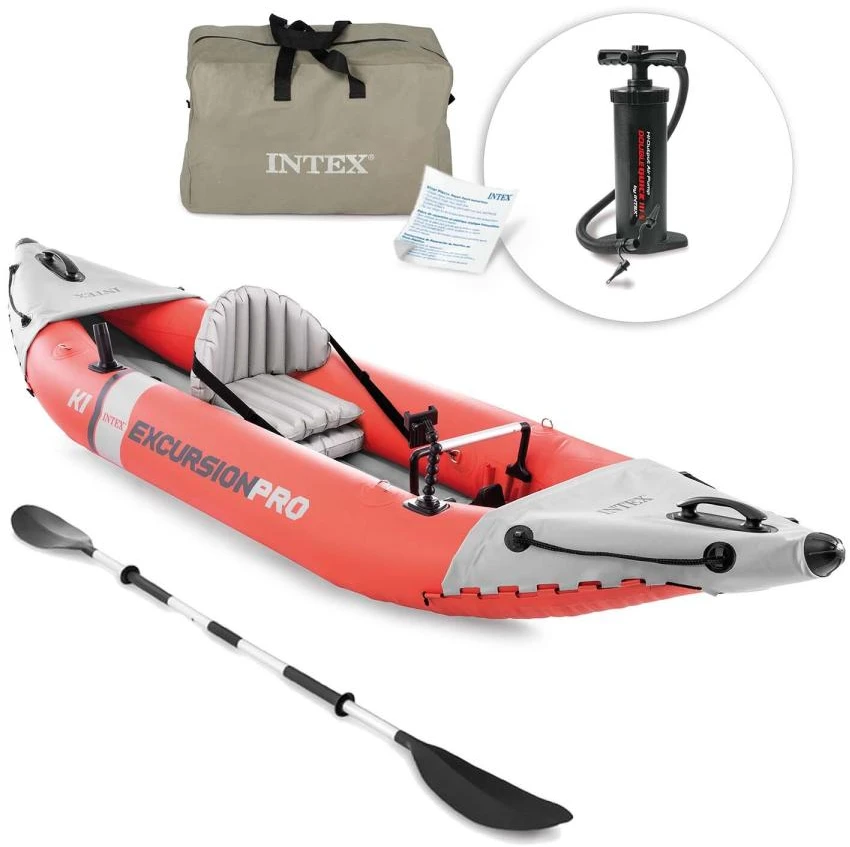 Intex Pripučiama baidarė Excursion Pro K1, 305x91x46cm