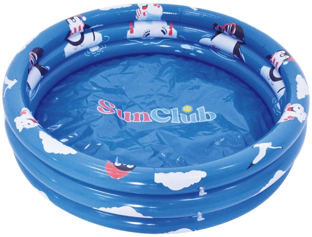 Sunclub vaikiškas baseinas pingvinai 100x23 cm