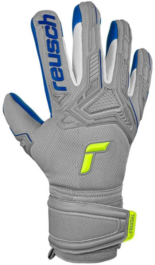 Reusch Vartininko Pirštinės Sidabrinis Finger Support Junior Pilkai Mėlynas 5272230 6006