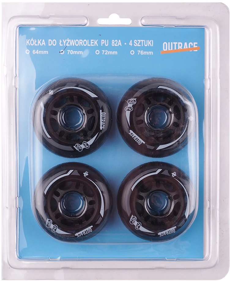 Riedučių Ratai Outrace 70 mm