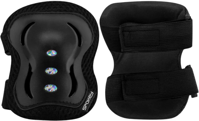 Roces Apsaugų rinkinys Spokey Shield Juodos