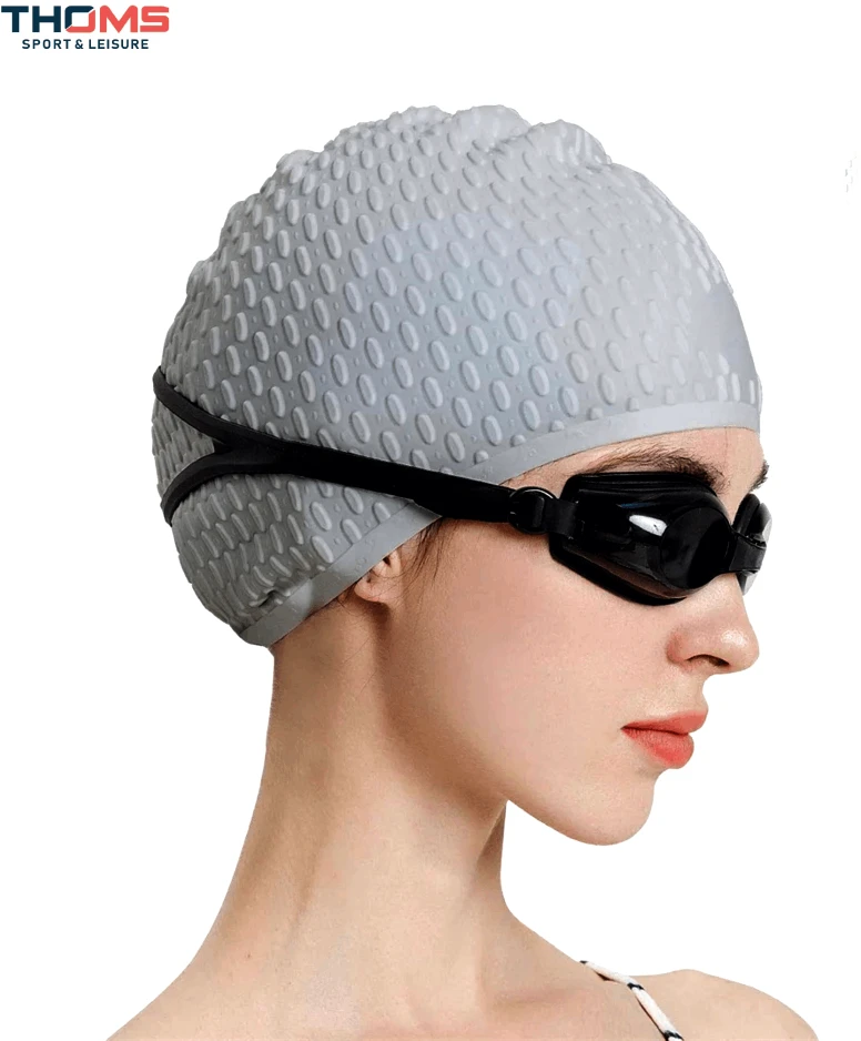 Silikoninė Plaukimo Kepuraitė THOMS SkyTrip Pilkas, Unisex