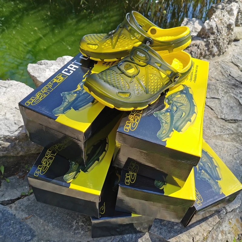 Šlepetės-Klumpės Juodas CAT Cat Clogs