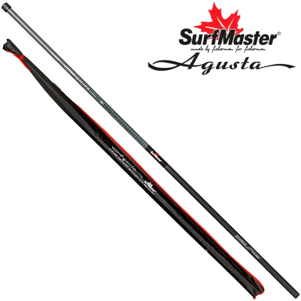 SurfMaster Pole Meškerė SURF MASTER Agusta TX-40 6m Testas 10-30 g. Be Žiedų