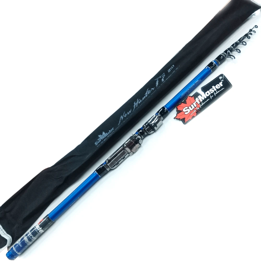 SurfMaster Teleskopinis Spiningas SURF MASTER New Hunter 5001, ilgis 210cm, testas 10-30g