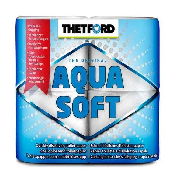 Theatford Tirpus Tualetinis Popierius - Thetford Aqua Soft 4 vnt.