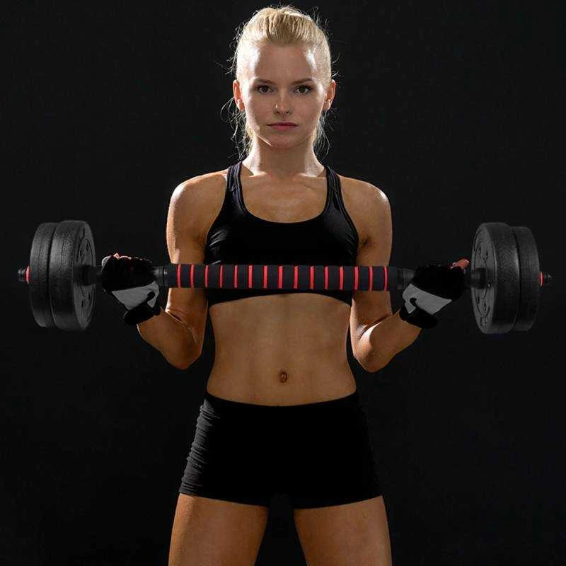 Tomaz Sport Keičiamo Svorio Hantelių ir Štangos Komplektas, 20 kg