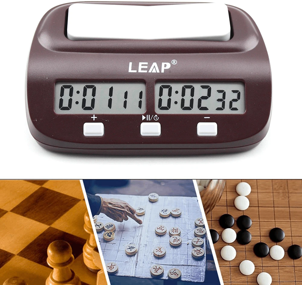 Tomaz Sport Profesionalus Skaitmeninis Šachmatų Laikrodis LEAP PQ9907S