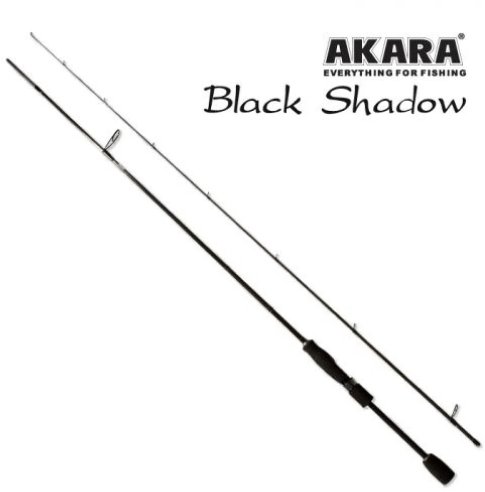 Universalus Spiningas AKARA Juodas Shadow TX-30 SL1001 2-ų Dalių, Ilgis 2.10m. Testas 3,5-10,5
