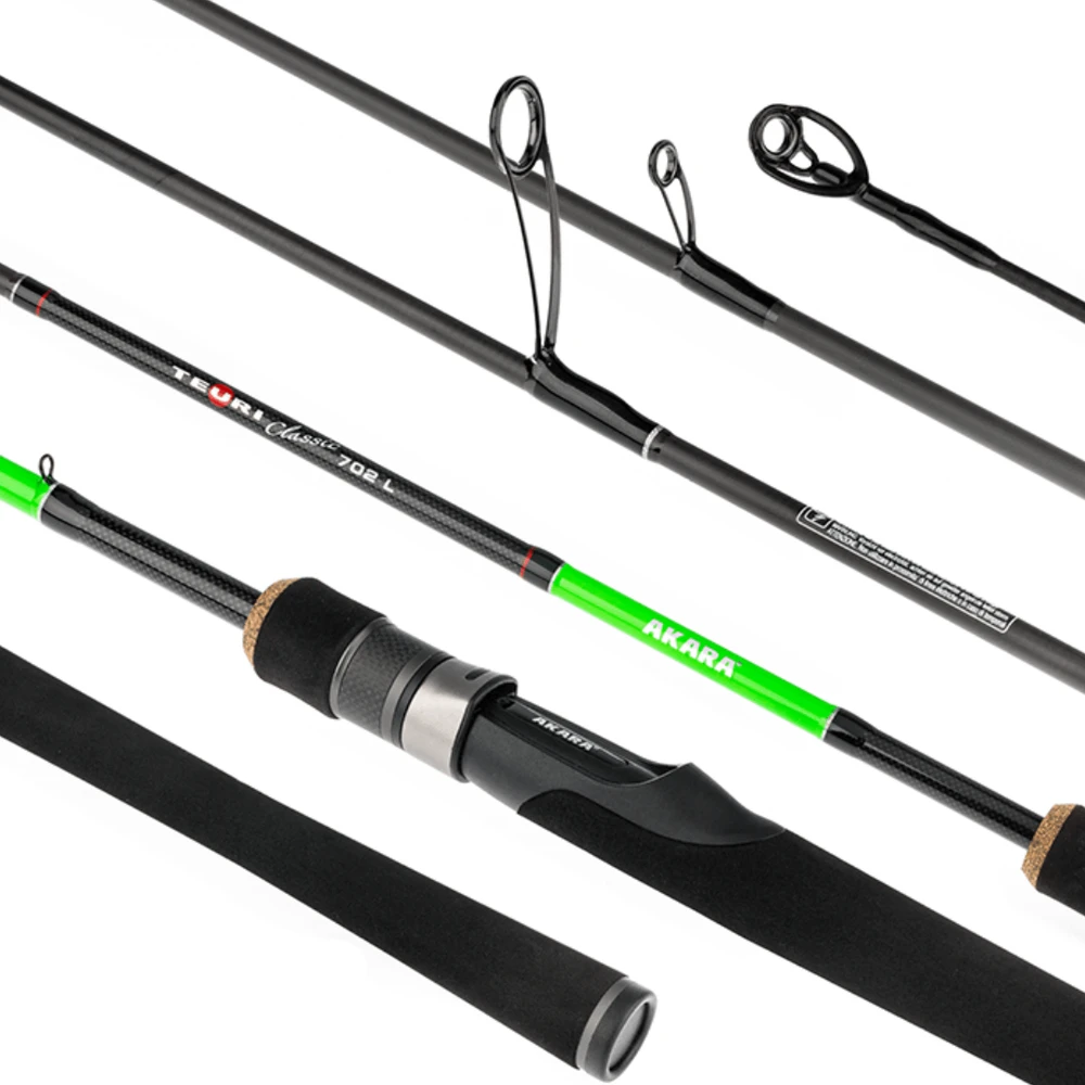 Universalus Spiningas AKARA Teuri LS TX-30, 2-dalys Ilgis 1,98 m, Testas 3,5-12g.