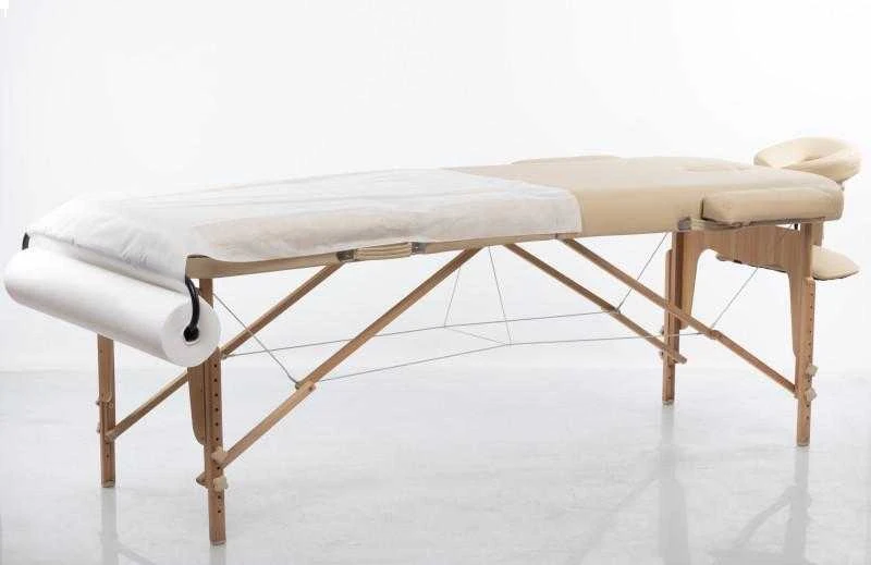 Restpro Vienkartinis užtiesalas masažo stalui 150m (80cm x 200cm)