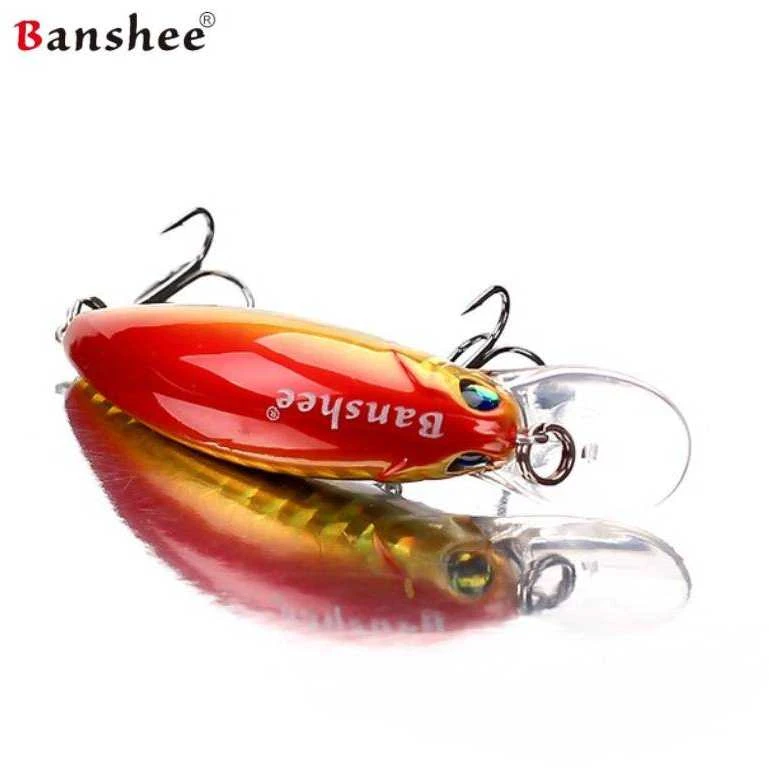 Vobleris Banshee Crankbait 45mm 4.7g GO-CM001 Raudona, Plūdrus