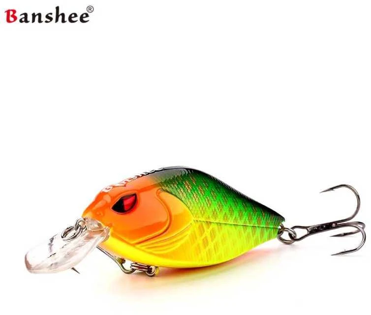 Vobleris Banshee Crankbait 58mm 9g VKR01-58 Citrus Tiger, Plūdrus
