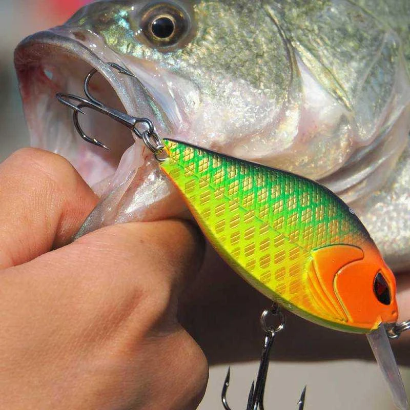 Vobleris Banshee Crankbait 58mm 9g VKR01-58 Citrus Tiger, Plūdrus