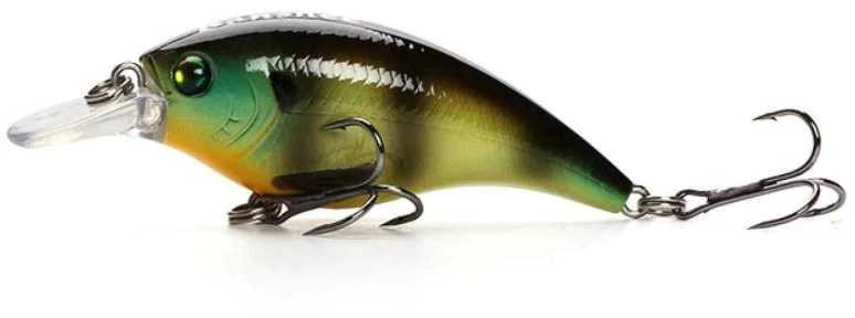 Vobleris Banshee Crankbait Bass 60mm 10g VC01 Murky Perch, Plūdrus
