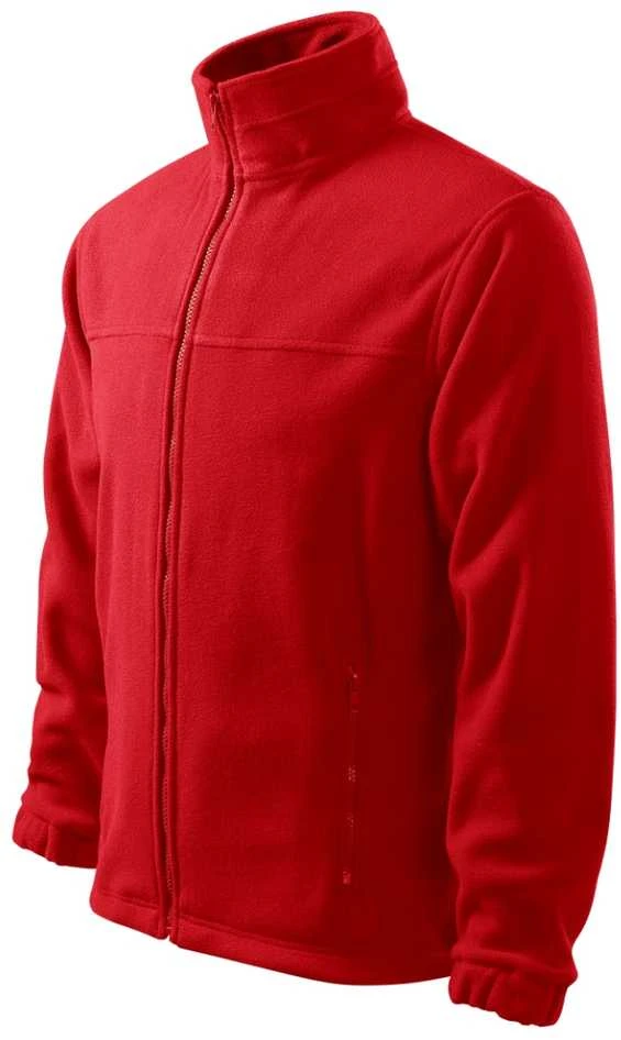 Vyriškas Flisinis Džemperis RIMECK Jacket 501, Raudona 280 g/m²