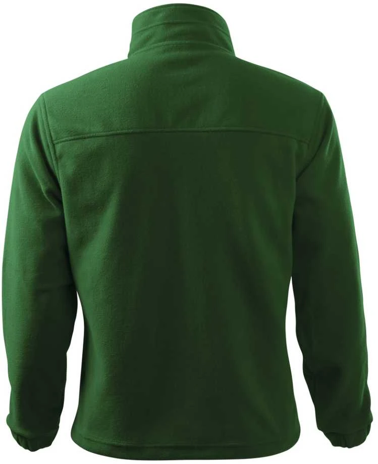 Vyriškas Flisinis Džemperis RIMECK Jacket 501, bottle žalias 280 g/m²