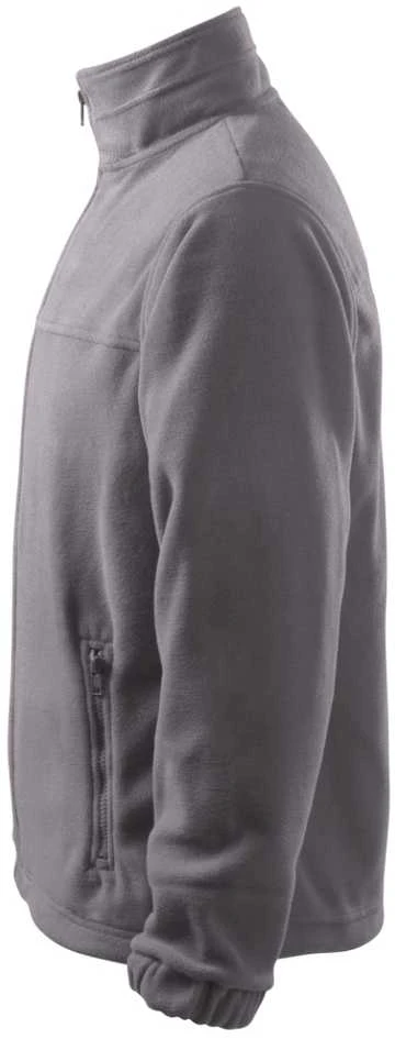 Vyriškas Flisinis Džemperis RIMECK Jacket 501, steel pilka 280 g/m²