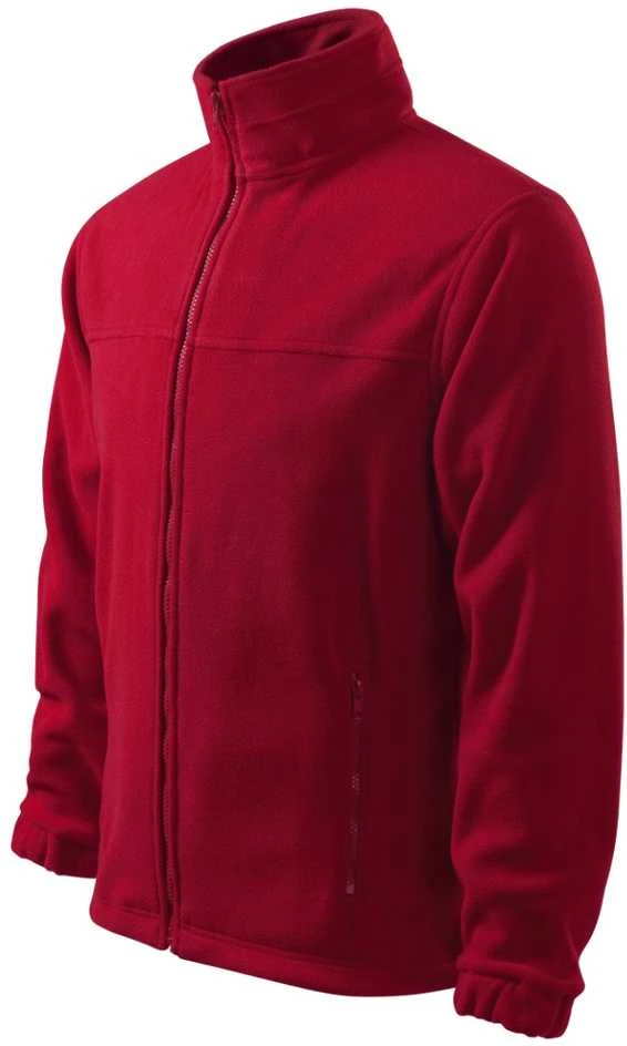 Vyriškas Flisinis Džemperis RIMECK Jacket 501, Marlboro Raudona 280 g/m²