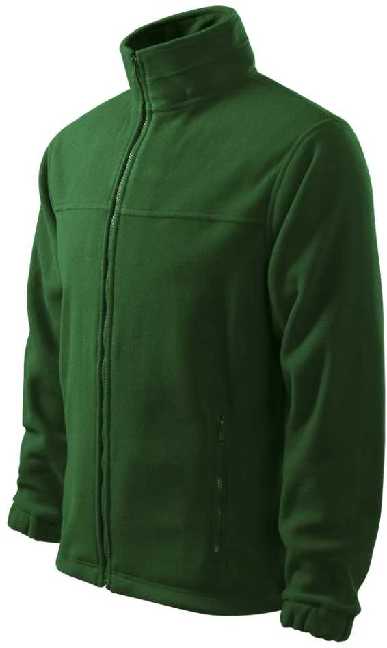 Vyriškas Flisinis Džemperis RIMECK Jacket 501, bottle žalias 280 g/m²