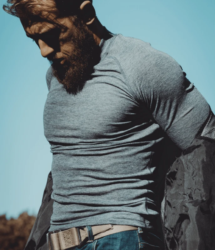 Vyriški Termo Marškinėliai Thermowave Merino Warm Active