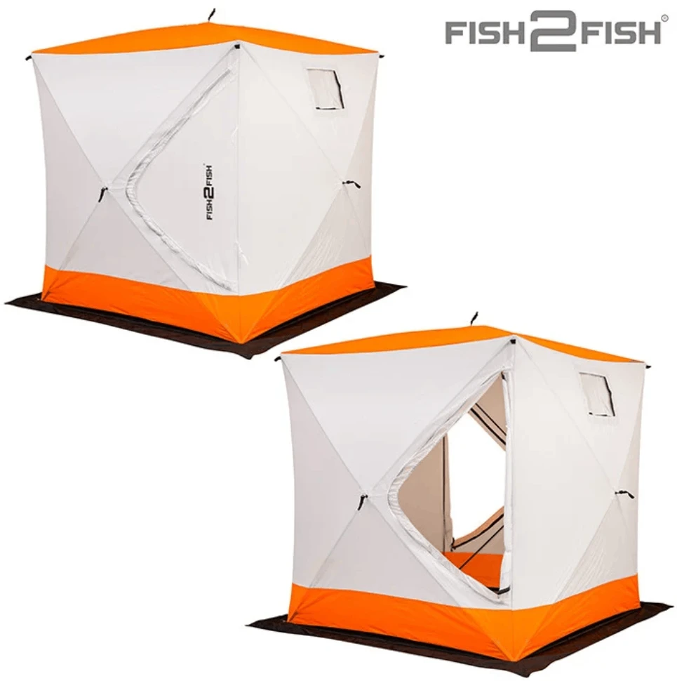Žieminė Palapinė Fish2Fish Cube I su Dėklu 180x180x195