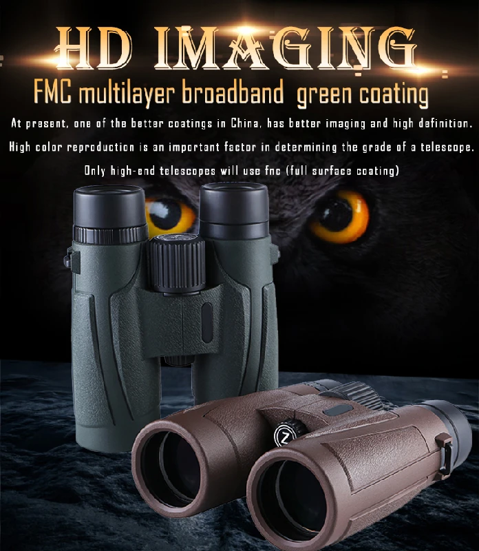 Žiūronai Imaisen 10x42 HD Atsparūs Drėgmei
