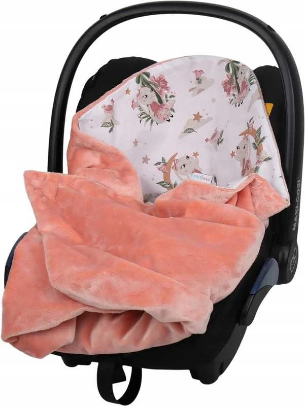 Babymam Automobilinės kėdutės antklodė - įdėklas, 100x100 cm